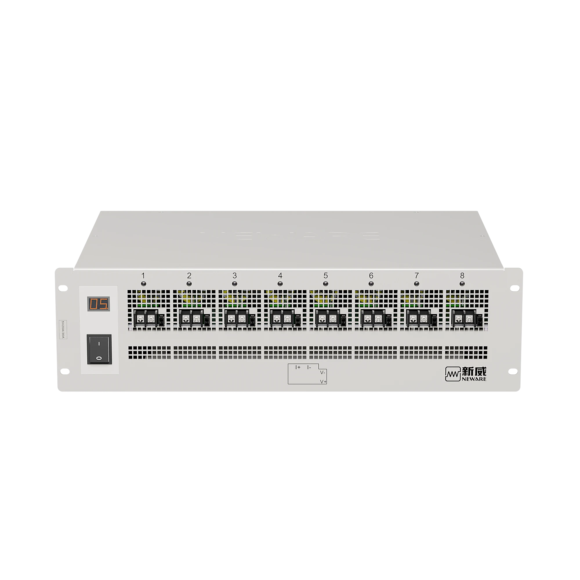 新威 CE-4008Q-5V30A-SR 整机尺寸示意